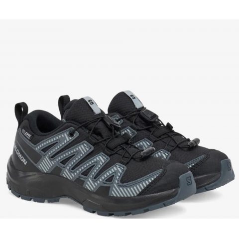 SALOMON XA PRO V8 WPBLACK GREY JR 