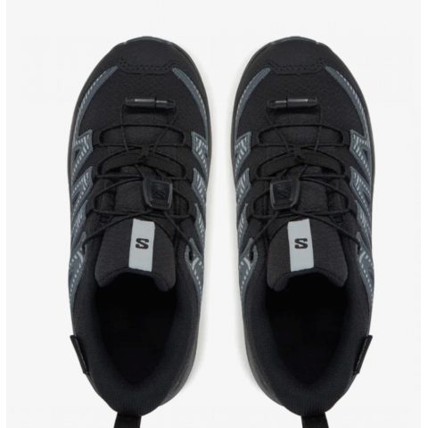 SALOMON XA PRO V8 WPBLACK GREY JR 
