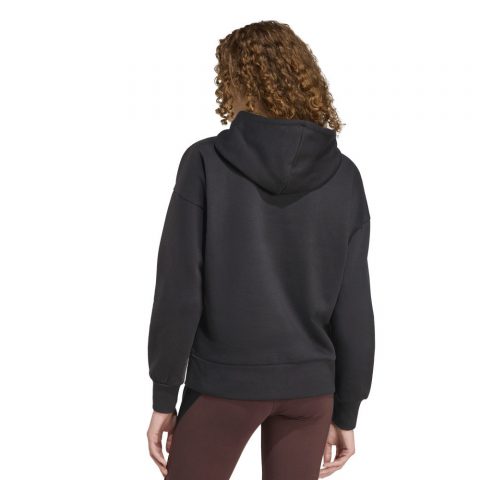 ADIDAS HOODY FL 3B BLACK SILVER WMNS 