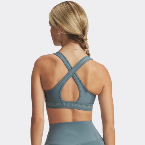 UNDER ARMOUR BRA UA MID CLASSIC JASPER BLUE WMNS