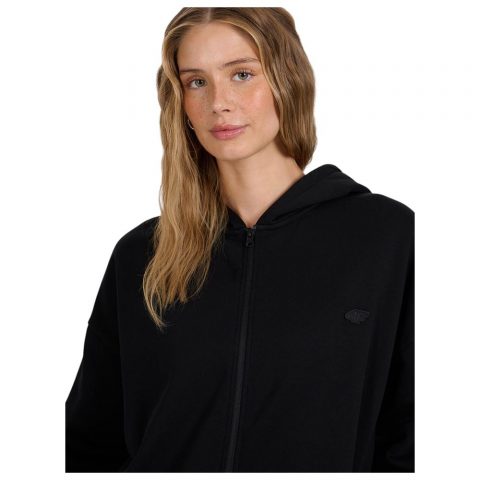 4F FZ HOODY BLACK WMNS 