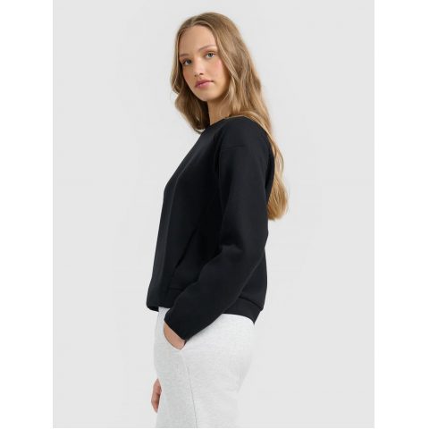 4F HOODY BLACK WMNS