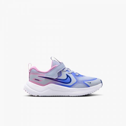NIKE COSMIC RUNNER GREY PINK PURPLE PS JR 