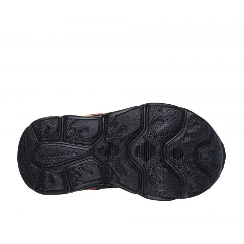 SKECHERS THERMO-FLASH - WHEEL LIGHTS BLACK RED TD