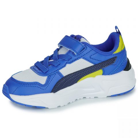 PUMA TRINITY 2 LT BLUE WHITE BLACK PS JR 