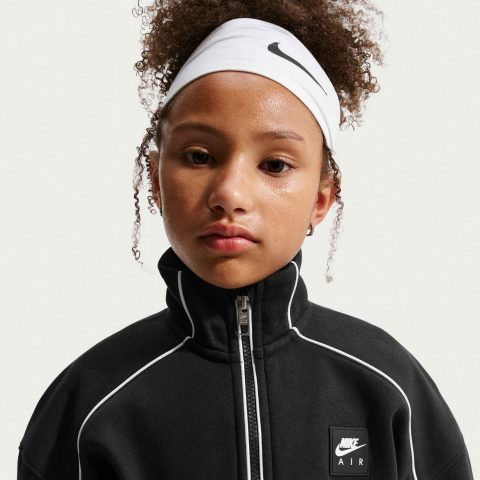 NIKE AIR FZ BLACK WHITE JR 