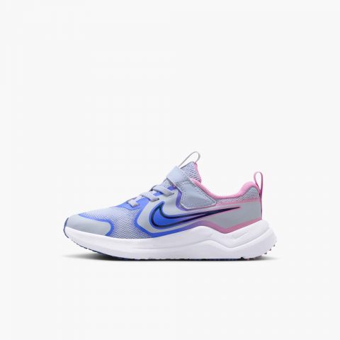 NIKE COSMIC RUNNER GREY PINK PURPLE PS JR 