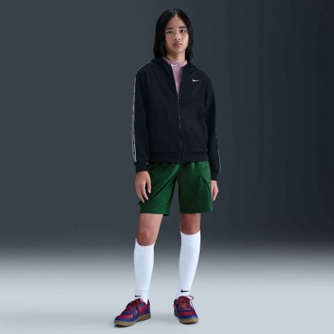 NIKE FZ HOODY DF CLUB+POLY BLACK JR 