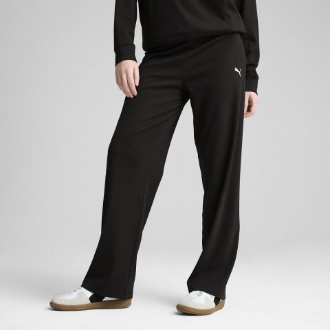 PUMA PANT ESS STRAIGHT BLACK WMNS 