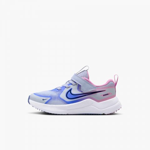 NIKE COSMIC RUNNER GREY PINK PURPLE PS JR 
