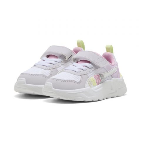 PUMA TRINITY 2 LT WHITE PINK APPLE SPRITZ TD 