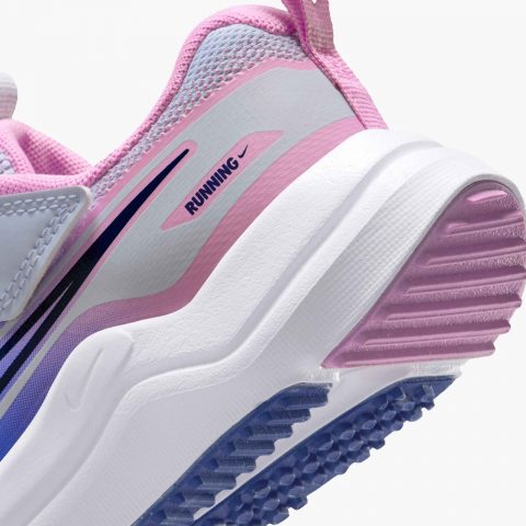 NIKE COSMIC RUNNER GREY PINK PURPLE PS JR 
