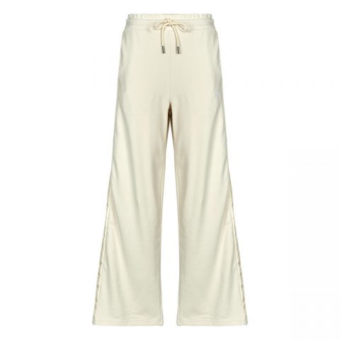 PUMA PANT HIGH-WAIST WIDE LEG BEIGE WMNS 