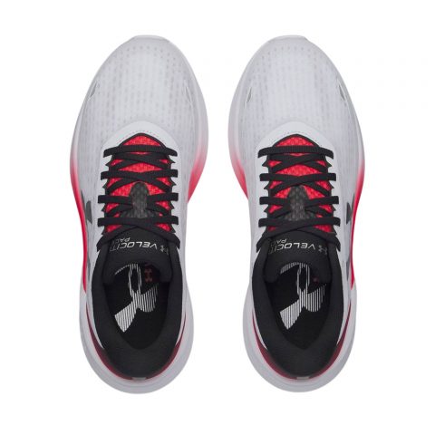 UNDER ARMOUR VELOCITI PACE WHITE RED BLACK MAN 