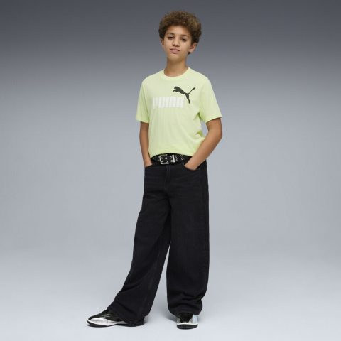 PUMA TS ESS LOGO COTTON APPLE SPRITZ JR