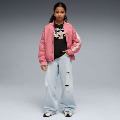 PUMA TS GRAPHIC KITTY BLACK JR 