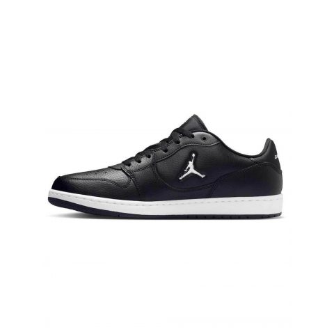 JORDAN COURT CONNECT LOW BLACK WHITE MAN 