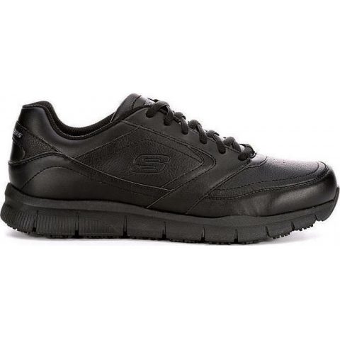 SKECHERS NAMPA WORK RELAXED BLACK MAN 