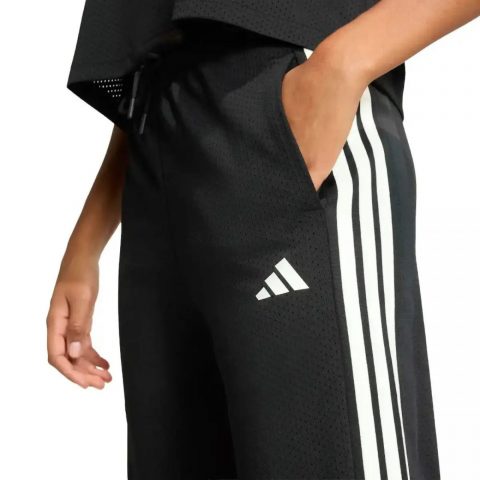 ADIDAS PANT 3S STADUIM MESH BLACK WHITE WMNS 