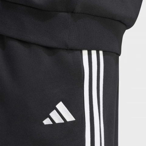 ADIDAS PANT FL ESS 3S CUFF BLACK WHITE MAN 
