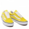 VANS VANS OLD SKOOL YELLOW WHITE PS JR