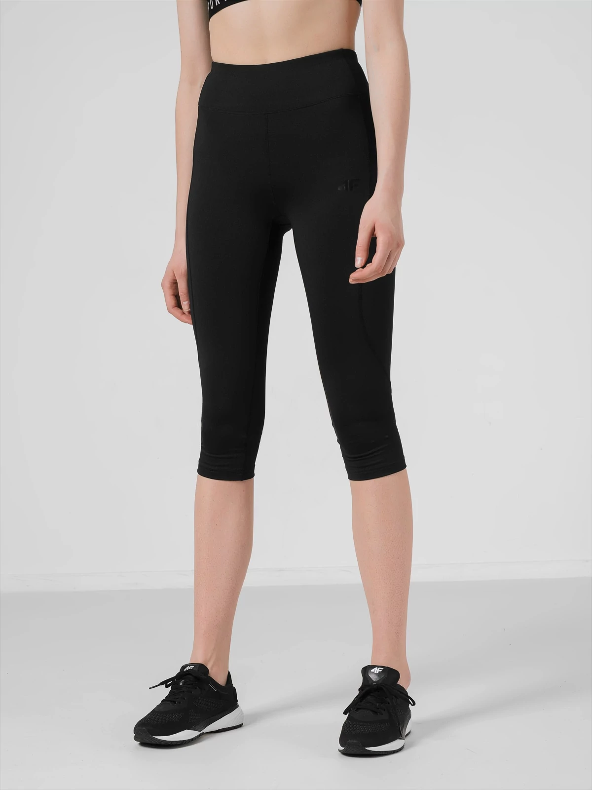 4F 4F LEGGING TRAINING 3/4 BLACK WMNS