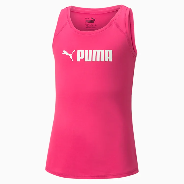 PUMA PUMA TANK FUCHSIA WHITE JR