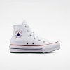 CONVERSE CONVERSE CHUCK HI TAYLOR ALL STAR EVA LIFT PLATFORM CANVAS WHITE PS JR