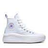 CONVERSE CONVERSE CHUCK TAYLOR ALL STAR MOVE PLATFORM WHITE PURPLE JR