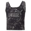 PUMA PUMA TANK SUMMER BLACK PRINT GREY JR