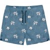REBASE REBASE SWIM SHORTS AQUA MARINE NAVY MELANGE MAN