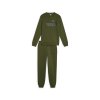 PUMA PUMA SWEAT SUIT FOR ALL TIME OLIVE GREEN BLACK JR