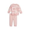 PUMA PUMA SET MINICATS AOP CREW JOGGER LOGO LAB PINK TD