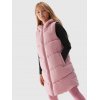 4F 4F VEST HOODY LONG LIGHT PINK GIRL JR