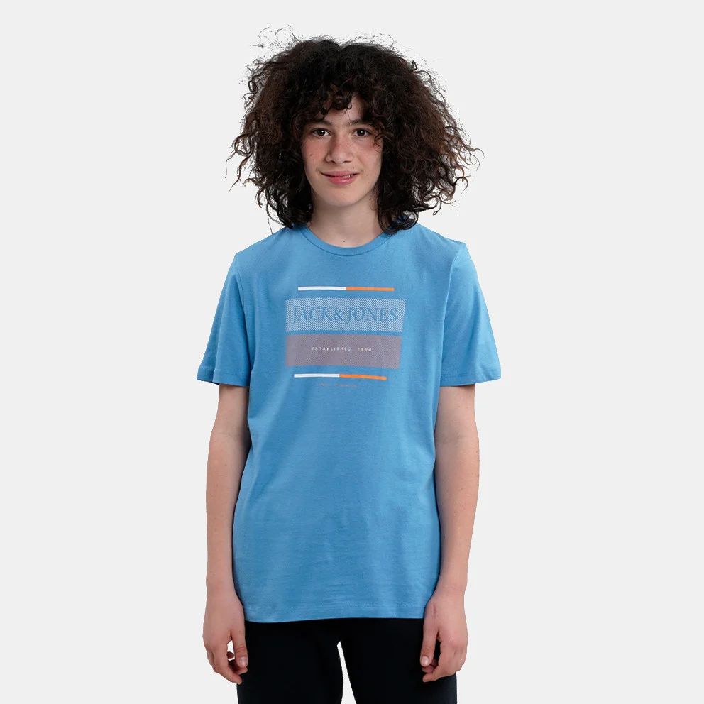 JACK & JONES  JACK & JONES TS LOGO CREW PACIFIC COAST JR