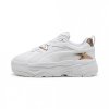 PUMA PUMA BLSTR SNEAKER GLAM PRIME LOW BOOT WHITE BRONZE GOLD WMNS