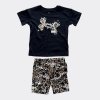 UNDER ARMOUR UNDER ARMOUR SET UP BLACK ANIMAL PRINT JR 