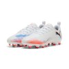 PUMA PUMA FUTURE 8 PLAY FG/AG WHITE ORANGE JR 