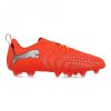 PUMA PUMA FUTURE 9 PLAY FG/AG ORANGE SILVER JR 