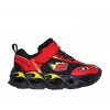 SKECHERS SKECHERS THERMO-FLASH - WHEEL LIGHTS BLACK RED TD
