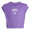 ADIDAS ADIDAS TANK CROP LILA WHITE JR 