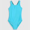 4F 4F SWIM SUIT AQUA NEON JR 