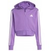 ADIDAS ADIDAS FZ CROP HODDY 3S PURPLE JR 