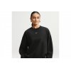 NIKE NIKE OVERSIZED CREW FL BLACK WMNS 
