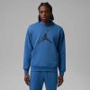 NIKE JORDAN HOODY JUMPMAN FL BLUE BLACK MAN 