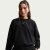 NIKE NIKE CREW NECK BOXY FL BLACK JR 