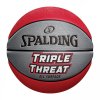 SPALDING SPALDING TRIPLE THREAT RUBBER SZ7 RED GREY 