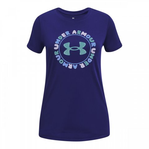UNDER ARMOUR TS TWIST WORDMARK BLUE PURPLE JR 