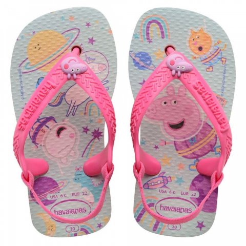 HAVAIANAS ΣΑΓΙΟΝΑΡΑ BABY PEPPA PIG BALLET ROSE TD