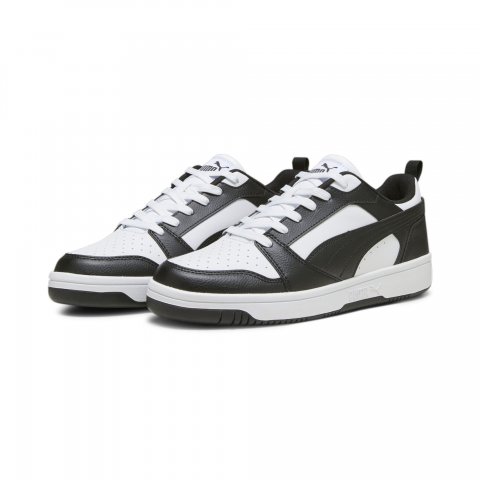 PUMA REBOUND LAYUP WHITE BLACK MAN 